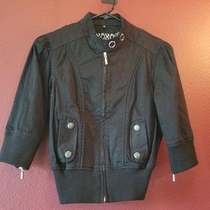 EUC XOXO black jacket size M